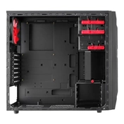 HÁZ CHIEFTEC LF-02B-OP mATX BLACK táp nélküli