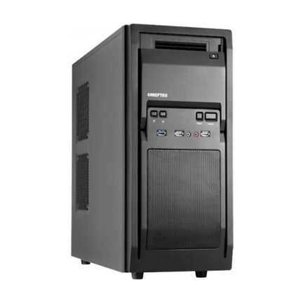 HÁZ CHIEFTEC LF-02B-OP mATX BLACK táp nélküli