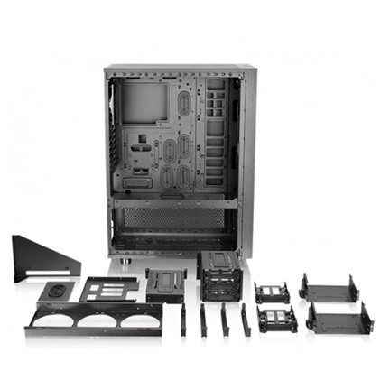 HÁZ THERMALTAKE Core X71 TG Tempered Glass Big-Tower - Fekte