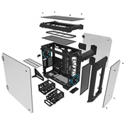 HÁZ Thermaltake View 71 TG Midi-Tower, Tempered Glass - black