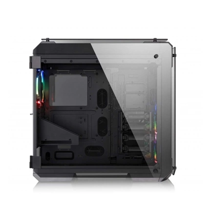 HÁZ Thermaltake View 71 Tempered Glass RGB Edition táp nélküli ATX számítógépház fekete HÁZ Thermaltake View 71 Tempered Glass RGB Edition táp nélküli ATX számítógépház fekete