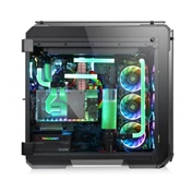 HÁZ Thermaltake View 71 Tempered Glass RGB Edition táp nélküli ATX számítógépház fekete HÁZ Thermaltake View 71 Tempered Glass RGB Edition táp nélküli ATX számítógépház fekete