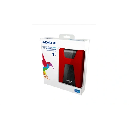 HDD ADATA HD650 1TB USB3.0 Red