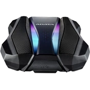 HDD ADATA HD770G 1TB USB3.2 ütésálló, RGB, Fekete