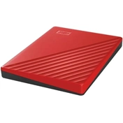 HDD EXT WD My Passport 2,5" 2TB USB 3.0 Red