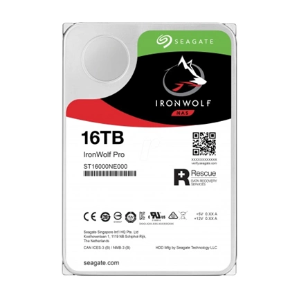 HDD Seagate IronWolf Pro 16TB SATA-III 256MB