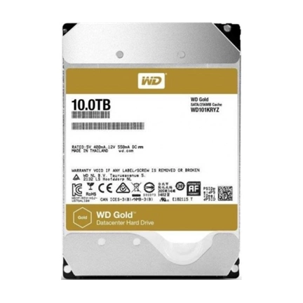 HDD WD Gold 10TB 3,5" 7200RPM 256MB SATA-III