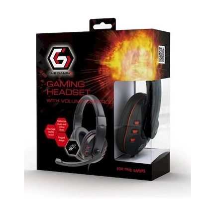 HEADPHONE Gembird GHS-402 fekete headset