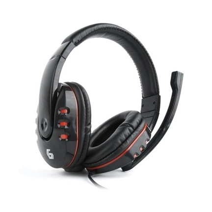 HEADPHONE Gembird GHS-402 fekete headset