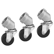 HENSEL Casters, Set of 3, without Brake  for Alu Stand IV/V