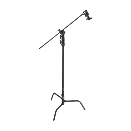 HENSEL Stand with casters, bracket, folding base and divisible Steel Column O 35 mm, height 240 cm, shipping weight HENSEL Stand with casters, bracket, folding base and divisible Steel Column O 35 mm, height 240 cm, shipping weight