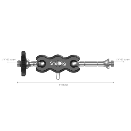 HIÁNYOS SMALLRIG Mini Magic Arm with Universal Ball Head