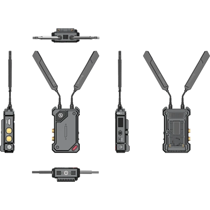 HOLLYLAND COSMO C2 2 TRANSMITTERS/1 RECEIVER KIT
