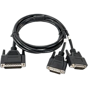HOLLYLAND HL-TCB09 DB25 MALE TO DUAL DB15 MALE TALLY CABLE