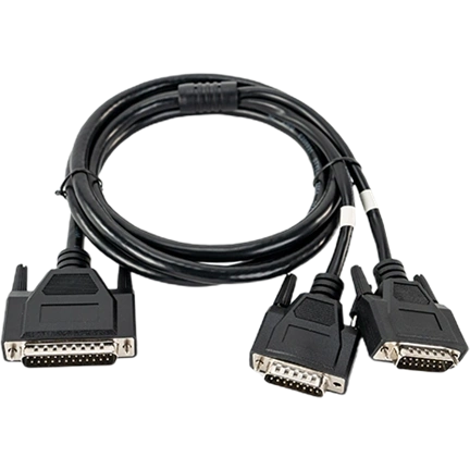 HOLLYLAND HL-TCB09 DB25 MALE TO DUAL DB15 MALE TALLY CABLE