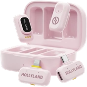 HOLLYLAND LARK A1 COMBO CLOUD PINK, WITH USB-C+ LIGHTNING
