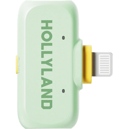 HOLLYLAND LARK A1 COMBO MINT GREEN, WITH USB-C+ LIGHTNING