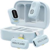 HOLLYLAND LARK A1 COMBO SKY BLUE, WITH USB-C+ LIGHTNING