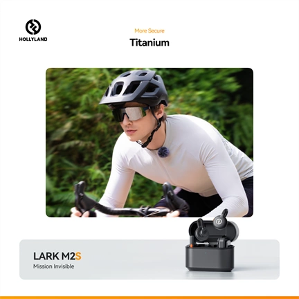 HOLLYLAND LARK M2S COMBO Vezeték Nélküli Mikrofon Szürke