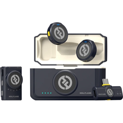 HOLLYLAND LARK M2 MINI COMBO WITH CAMERA RX + USB-C RX