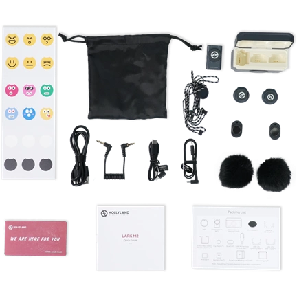 HOLLYLAND Lark M2 Camera (Duo, Shine Charcoal)