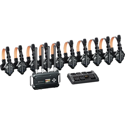 HOLLYLAND SOLIDCOM C1 PRO - ROAMING HUB 10S V-MOUNT 10 fős zajszűrős headset intercom rendszer