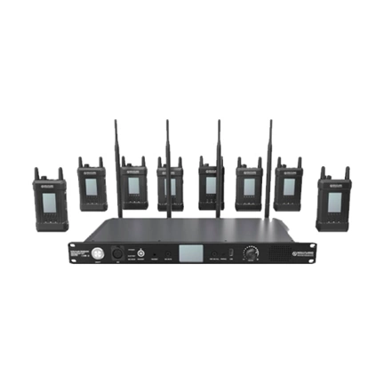 HOLLYLAND Syscom 1000T Full Duplex Intercom System - 8 belt pack