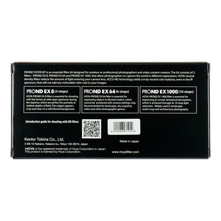 HOYA ProND EX Filter Kit 55mm