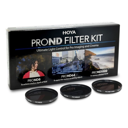 HOYA ProND Filter Kit 8/64/1000 62mm