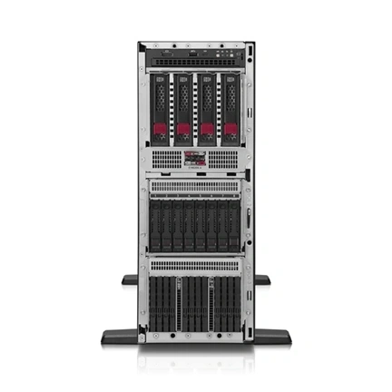 HPE torony szerver ProLiant ML350 Gen12, Xeon 16C 6515P 2.3GHz, 1x64GB, 2x480GB SSD 8xSFF, MR408i-o, 2x1000W