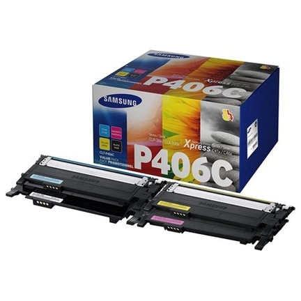HP/Samsung CLT-P406C  fekete/cián/magenta/sárga toner szett