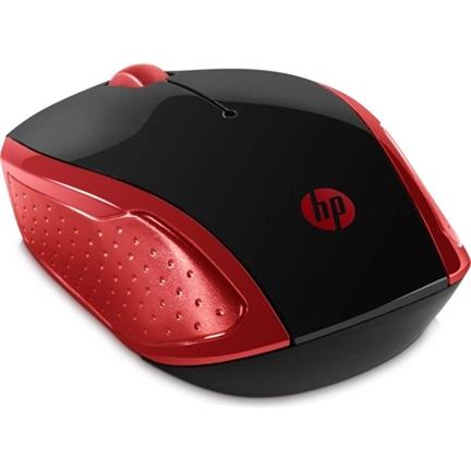 HP 200 fekete wireless piros egér