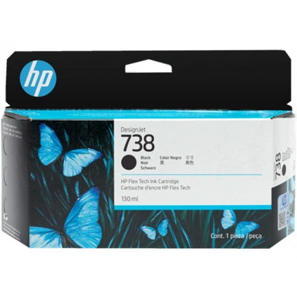 HP 498N4A Patron Black 130ml No.738