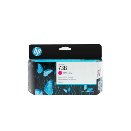 HP 498N6A Patron Magenta 130ml No.738