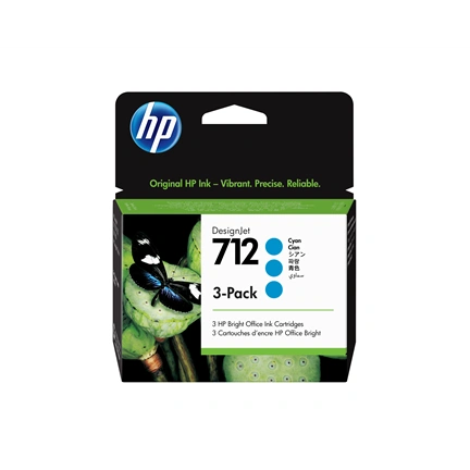 HP 712 29ml cyan 3Pack
