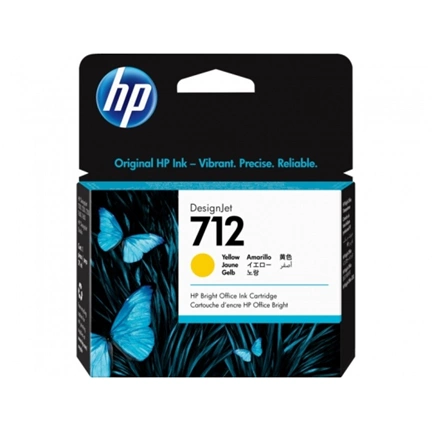 HP 712 29ml yellow