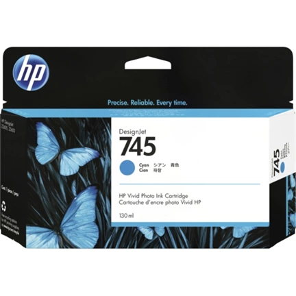 HP 745 ciánkék
