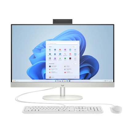 HP AIO 27-cr0005nn 27" FHD AG IPS 300cd, Ryzen7 7730U 2GHz, 16GB, 512GB SSD, Win 11, fehér
