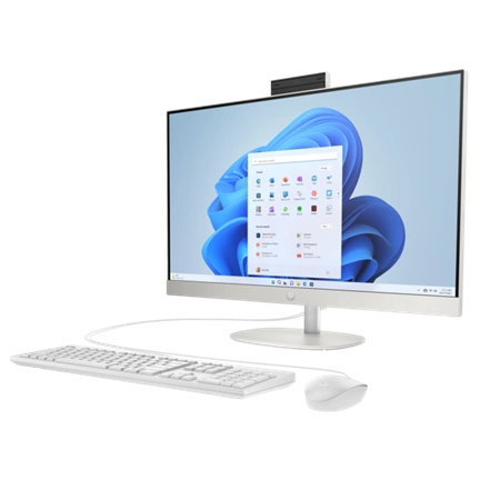 HP AIO 27-cr0005nn 27" FHD AG IPS 300cd, Ryzen7 7730U 2GHz, 16GB, 512GB SSD, Win 11, fehér
