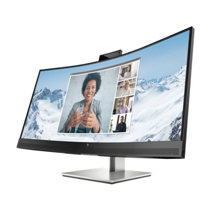 HP E34m G4 WQHD USB-C ívelt konferenciamonitor