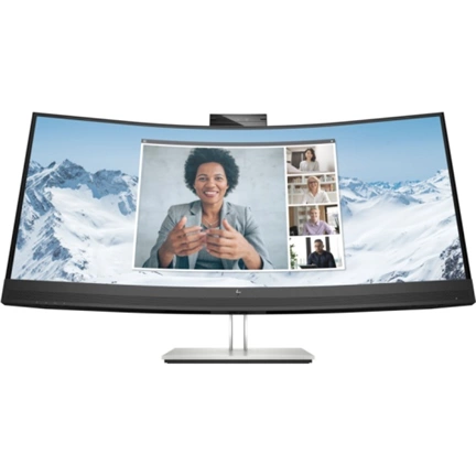 HP E34m G4 WQHD USB-C ívelt konferenciamonitor