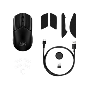 HP HYPERX vezeték nélküli gaming egér Pulsefire Haste 2 Mini - fekete