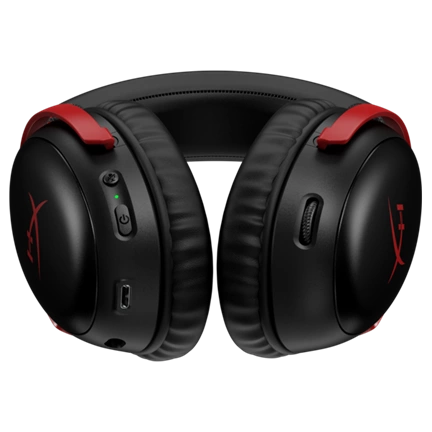 HP HYPERX vezeték nélküli gaming fejhallgató Cloud III - fekete/piros