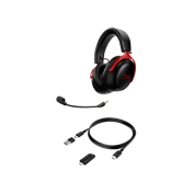 HP HYPERX vezeték nélküli gaming fejhallgató Cloud III - fekete/piros