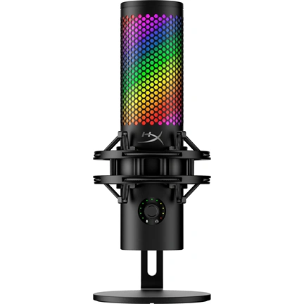 HP HYPERX vezetékes mikrofon QuadCast 2 S RGB - fekete