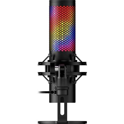 HP HYPERX vezetékes mikrofon QuadCast 2 S RGB - fekete