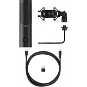 HP HYPERX vezetékes mikrofon QuadCast 2 S RGB - fekete