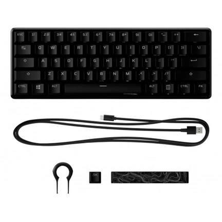 HP HyperX Alloy Origins 60 AQU Gaming Keyboard US - HyperX Aqua Switch