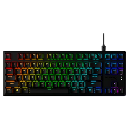 HP HyperX Alloy Origins Core PBT - Mechanical Gaming Keyboard US - HyperX Red Switch