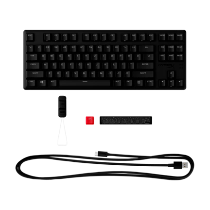 HP HyperX Alloy Origins Core PBT - Mechanical Gaming Keyboard US - HyperX Red Switch